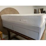 Single divan bed with drawers, from a good clean house , almost as new