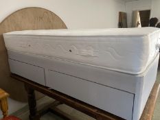 Single divan bed with drawers, from a good clean house , almost as new