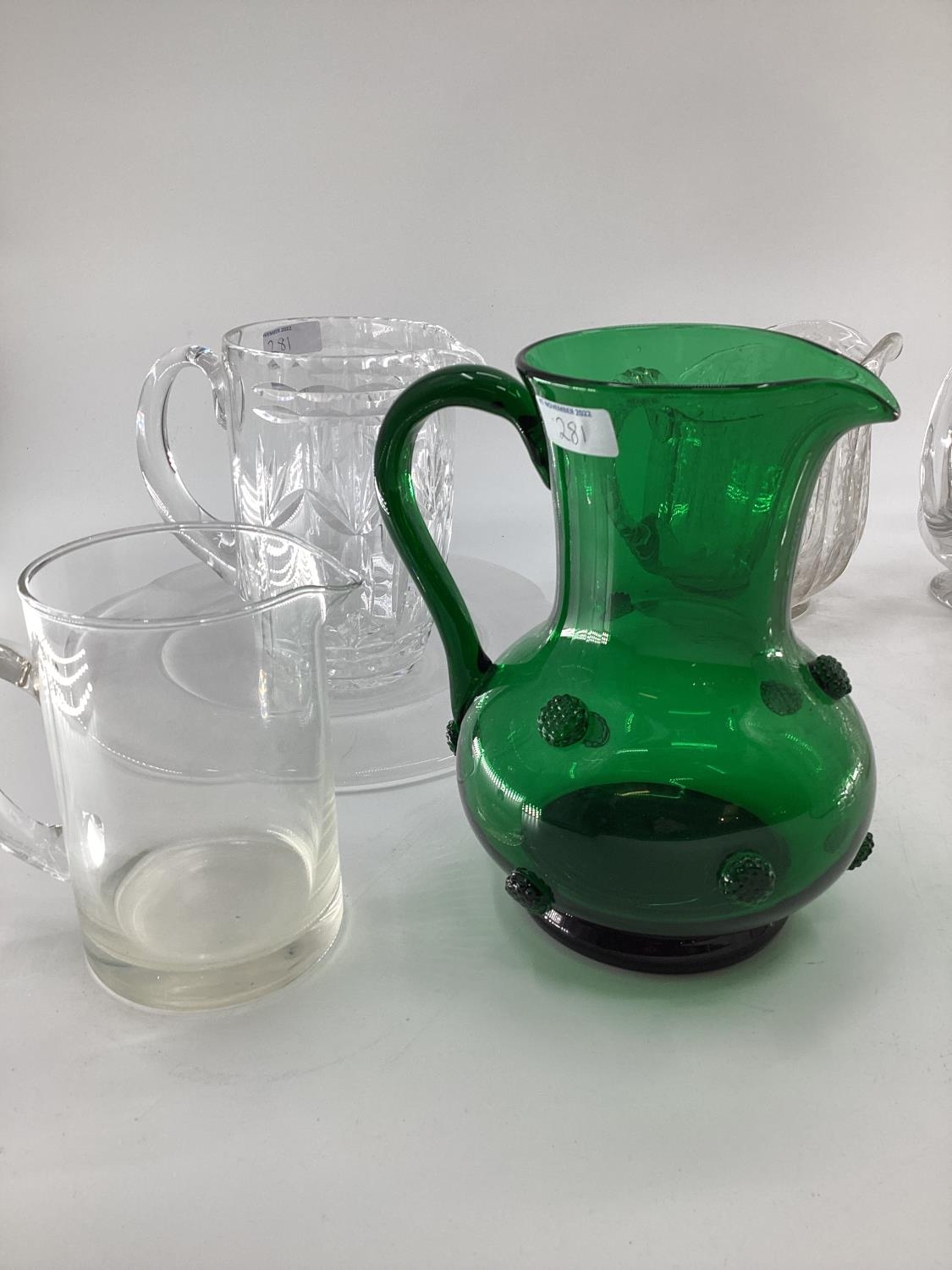 A quantity of glasswares to include decanters, jugs, ice buckets etc - Image 5 of 14