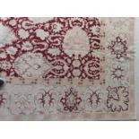 Fine contemporary Agra carpet - India�Size. 3.66 x 2.74 metres