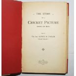 'The Story of a Cricket Picture (Sussex and Kent)'. Told by The late Alfred D. Taylor (Willow
