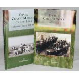 David Boorman limited edition books. Two titles by Boorman, 'Hythe Cricket Week 1894-1939' published