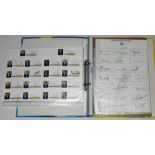 Sri Lanka 1990s-2000s. File comprising autograph sheets, signed magazine extracts, photographs and