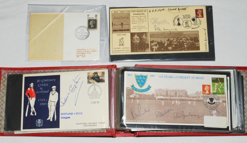 Commemorative covers 1970-1998. Album comprising nineteen commemorative and first day covers of