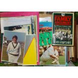 Mollie Staines. Yorkshire C.C.C. 1970s/1980s. Box comprising a good selection of Yorkshire related