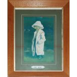 E.P. Kinsella. Excellent selection of four large original colour prints of the boy cricketer in