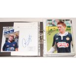 Signed county player photographs 2000s. Kent to Nottinghamshire. File comprising a large quantity of