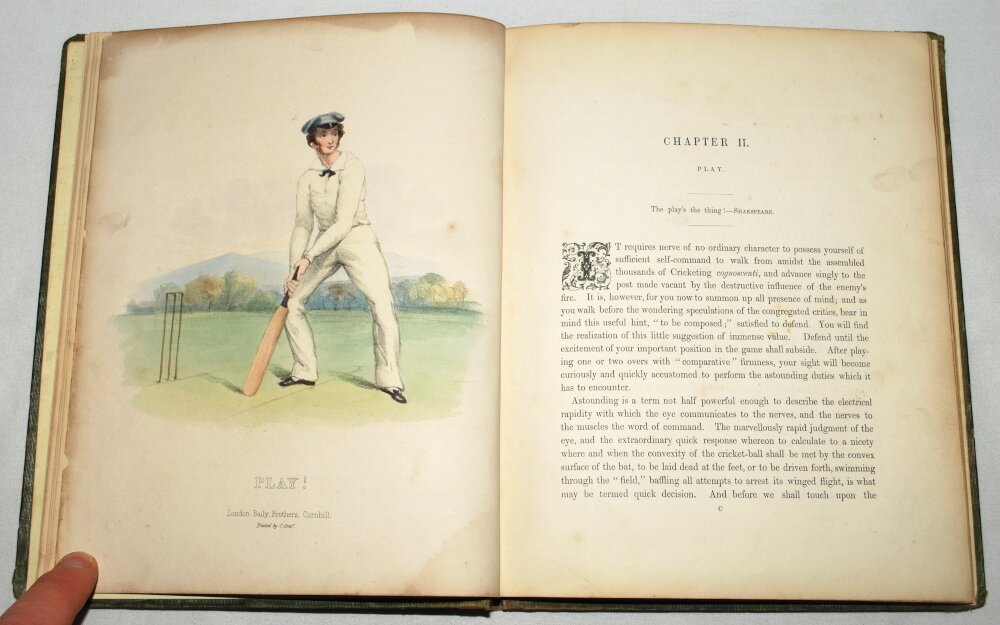 'Felix on the Bat: Being a scientific inquiry into the use of the cricket bat: together with the - Image 5 of 7