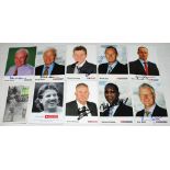 Cricket postcards, trade and promotional cards. Thirty two postcards and collectors cards, the