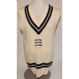 Robert Alec 'Bob' Gale. Middlesex 1956-65. Middlesex First XI sleeveless woollen sweater worn by