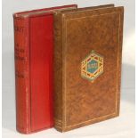 ‘Cricket. A Little Book for Lovers of the Game’, Samuel J. Looker, London 1925. Original red cloth