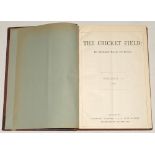 ‘The Cricket Field: An Illustrated Record & Review’. Volume II 1893. Bound volume of issues nos. 29,