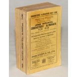 Wisden Cricketers’ Almanack 1936. 73rd edition. Original paper wrappers. Some breaking to page