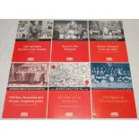 Arsenal F.C. Six booklets published by the Arsenal Independent Supporters’ Association, by Tony