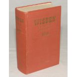 Wisden Cricketers’ Almanack 1949. Original hardback. Very minor marks to boards and spine paper,