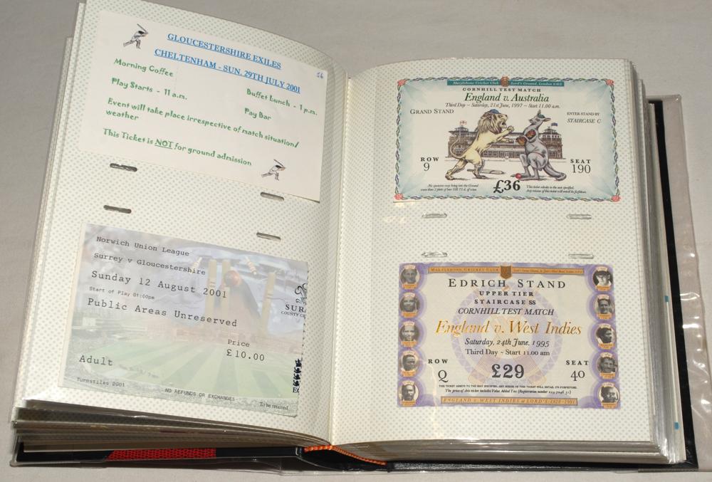 Cricket match tickets 1946-2016. A large collection of approx. three hundred official match - Image 2 of 5