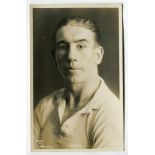 Alexander Findlay Lindsay. Tottenham Hotspur 1919-1929. Sepia real photograph postcard of Lindsay,