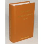 Wisden Cricketers’ Almanack 1907. Willows softback reprint (1999) in light brown hardback covers