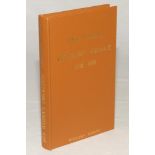 Wisden Cricketers’ Almanack 1879. Willows softback reprint (1991) in light brown hardback covers