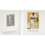 England Test and County cricketers 1950s-2000s. Album comprising approx. one hundred signed