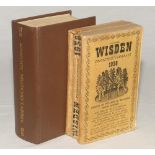 Wisden Cricketers’ Almanack 1932. 69th edition. Bound in dark brown boards, with original