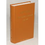 Wisden Cricketers’ Almanack 1897. Willows softback reprint (1994) in light brown hardback covers