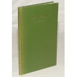 ‘Alletson’s Innings’. John Arlott. Epworth Press., London 1952. First edition hardback in original