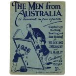 ‘The Men from Australia- a Souvenir in pen & picture’. Captaincy, batting, bowling and slip-fielding