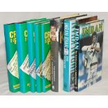 Pakistan histories and biographies. Eight hardbacks with good dustwrappers. ‘First-Class Cricket