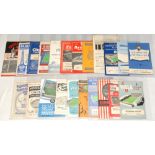 Tottenham Hotspur. Season 1957/1958. Complete run of twenty two League and friendly away