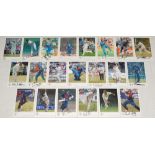 T.C.C.B./ Classic Cricket Cards. A good selection of thirty four signed collectors’ cards from