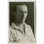 James Ross. Tottenham Hotspur 1923-1924. Mono real photograph postcard of Ross, half length, wearing