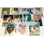 England Test cricketers 1990s-2000s. A good selection of sixty five original colour press