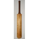 County and representative signed bat 1923. Full size Andrew Sandham ‘Suprex’ bat by R.G. Paget & Son