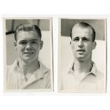 S. Lown. Tottenham Hotspur 1938-1939 and R. MacLean. Tottenham Hotspur 1930’s (?). Two mono slightly