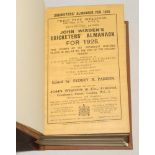Wisden Cricketers’ Almanack 1925. 62nd edition. Original paper wrappers, bound in brown boards, with