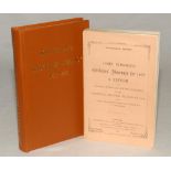 Wisden Cricketers’ Almanack 1877. Billing & Sons Ltd, 1960 facsimile edition. Sold with Wisden