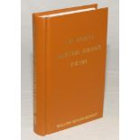 Wisden Cricketers’ Almanack 1893. Willows softback second reprint (2008) in light brown hardback