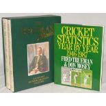 ‘The Bradman Albums’. Queen Anne Press, London 1987. First edition, Volumes I & II. Cloth covers,