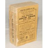 Wisden Cricketers’ Almanack 1932. 69th edition. Original paper wrappers. Some breaking to page