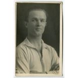 Frederick Ingram Walden. Tottenham Hotspur 1913-1924. Mono real photograph postcard of Walden,