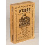 Wisden Cricketers’ Almanack 1946. Original limp cloth covers. Odd minor faults otherwise in good