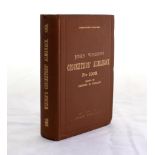 Wisden Cricketers’ Almanack 1908. 45th edition. Original hardback. Very minor bumping to board