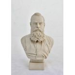 William Gilbert Grace. Gloucestershire & England. 1865-1908. Robinson & Leadbeater parianware bust