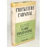 ‘Cricketers’ Carnival’. Learie Constantine. London 1948. Nicely signed and dedicated to half title