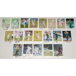 South Africa and Zimbabwe. Classic Cricket Cards ‘International Cricketers’ series. Twenty cards