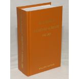 Wisden Cricketers’ Almanack 1923. Willows softback reprint (2006) in light brown hardback covers