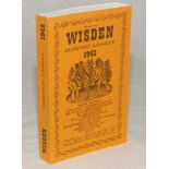 Wisden Cricketers’ Almanack 1942. Willows reprint (1999) in softback covers. Limited edition 150/