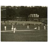 A.C. Maclaren’s tour to Australia 1922/23. Three original mono press photographs from the 1922/23