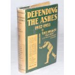 ‘Defending the Ashes 1932-1933’. R.W.E. Wilmot “Old Boy”. Melbourne 1933 with good original colour